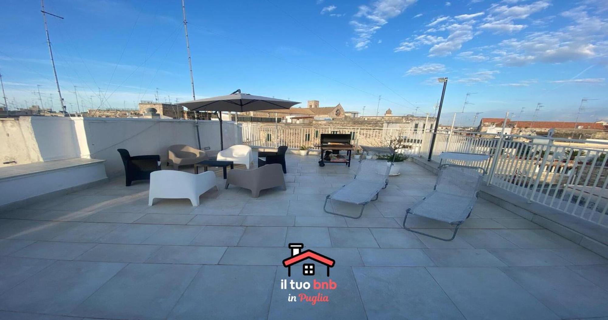 Casa Bianca Bnb,Big Terrace,10 Min Airport Beaches Bitonto Exterior photo