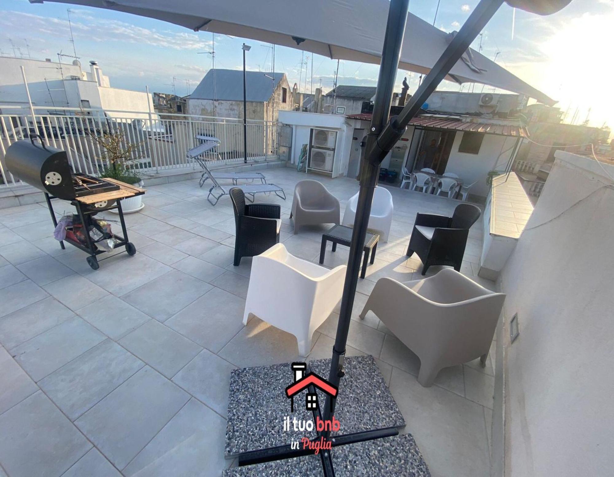 Casa Bianca Bnb,Big Terrace,10 Min Airport Beaches Bitonto Exterior photo